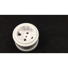 insulation white color 95% alumina ceramic socket cup